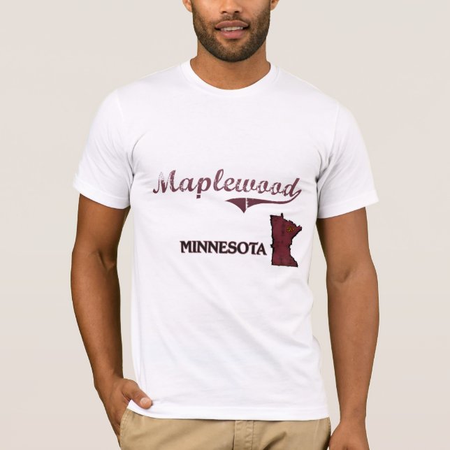 Maplewood-Minnesota-Stadt-Klassiker T-Shirt (Vorderseite)