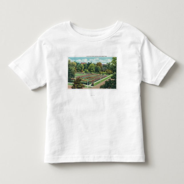 Maplewood-Park-Rosen-Garten-Ansicht Kleinkind T-shirt (Vorderseite)