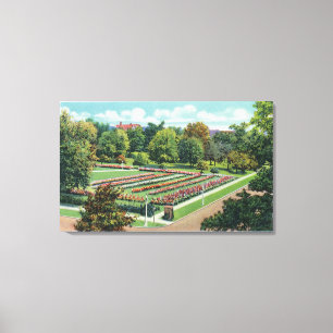 Maplewood-Park-Rosen-Garten-Ansicht Leinwanddruck