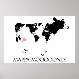 Mappa Moooondi Poster