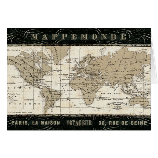 Mappemonde (Devant horizontal)