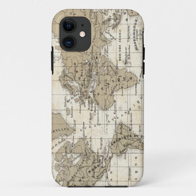 Mappemonde Case-Mate iPhone Hülle (Rückseite)