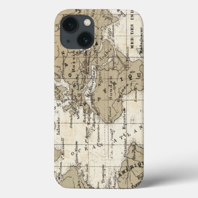 Mappemonde Case-Mate iPhone Hülle (Rückseite)