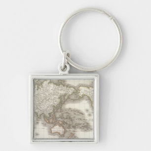 Mappemonde - Globe-Karte Schlüsselanhänger