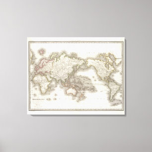 Mappemonde - Kugelkarte Leinwanddruck