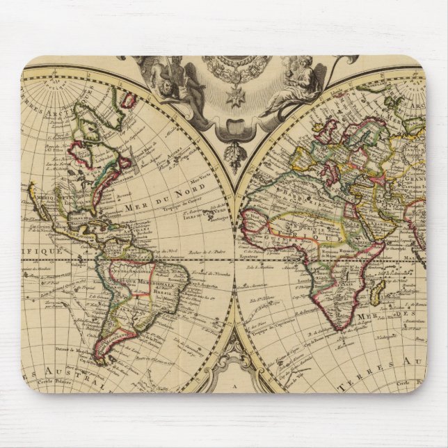 Mappemonde Mousepad (Vorne)