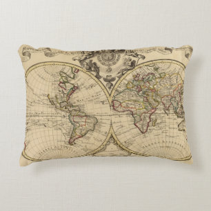 Mappemonde Zierkissen
