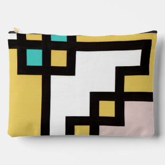 mapper #4 ポーチ 抽象画 幾何学 モダン zubehörtasche