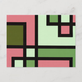 mapper #5 ポストカード 抽象画 モダン 幾何学 postkarte