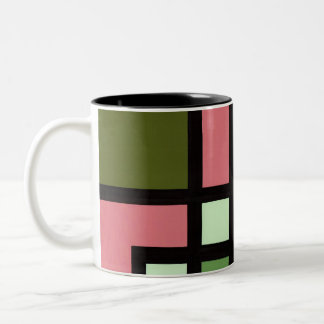 mapper #5 マグカップ 抽象画 幾何学 モダン zweifarbige tasse