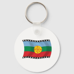 Mapuche-Flagge Schlüsselanhänger