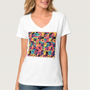 Maquette de visage de T-Shirt – Présentation de vê