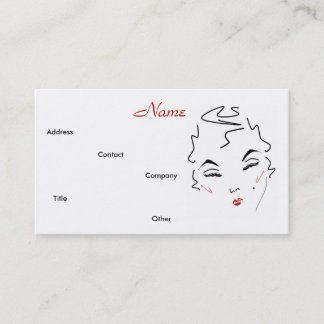 Maquillage Artiste Classic Lips IV Carte de visite