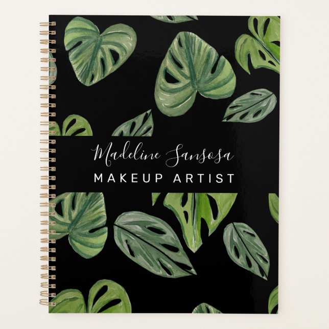 Maquillage Artiste Jungle Verdure Aquarelle Monste (Devant)