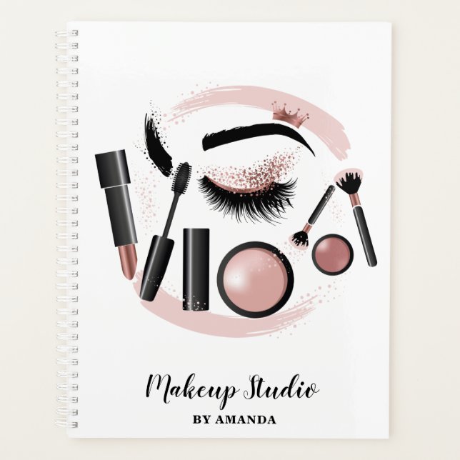 Maquillage Artiste Lashes Mascara Lipstick Rose Or (Devant)