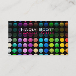 Maquillage Artiste Palette Carte de visite lumineu
