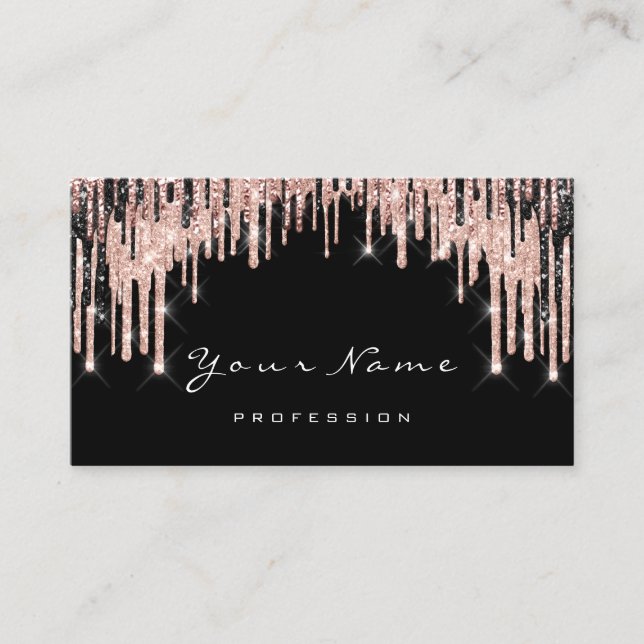Maquillage Artiste Rose blanc VIP Wax Carte de ren (Devant)
