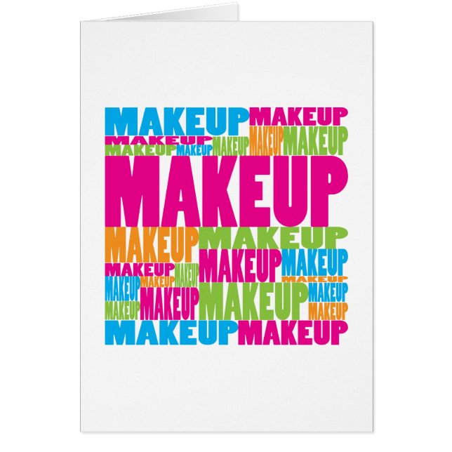 Maquillage coloré (Devant)