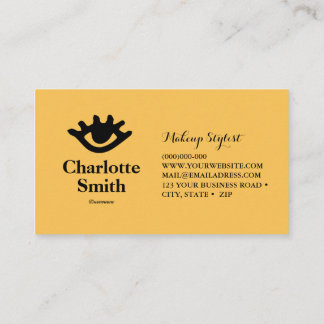 Maquillage Styliste Carte de visite personnalisé
