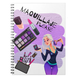 MAQUILLAJE BITTE NOTIZBLOCK