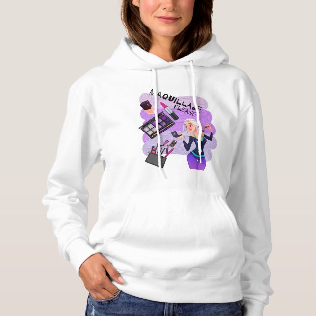MAQUILLAJE HOODIE (Vorderseite)