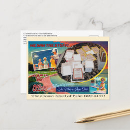 Mar-a-Lago TOP SECRET Post Card Postkarte