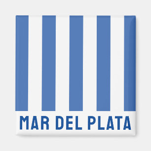 Mar del Plata (Flagge), Argentinien Magnet