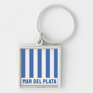 Mar del Plata (Flagge), Argentinien Schlüsselanhänger