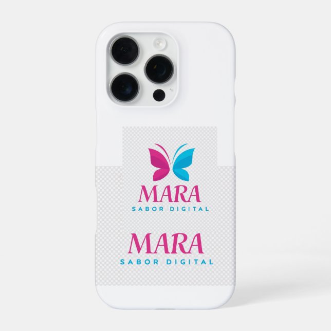 MARA Digital Case – 16 Pro Edition iPhone 16 Pro Hülle (Rückseite)
