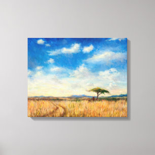 Mara-Landschaft 2012 Leinwanddruck