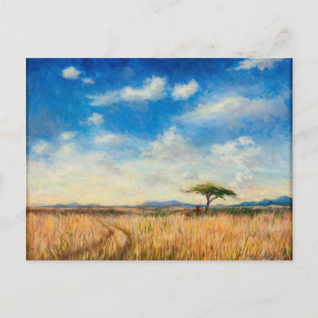 Mara-Landschaft 2012 Postkarte (Vorderseite)
