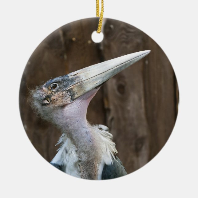 Marabou Stork Keramikornament (Vorne)