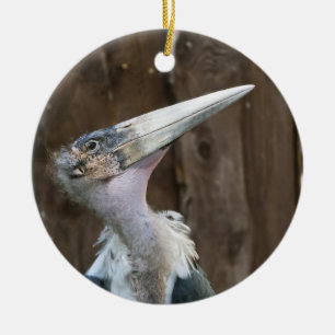 Marabu-Storch Keramikornament