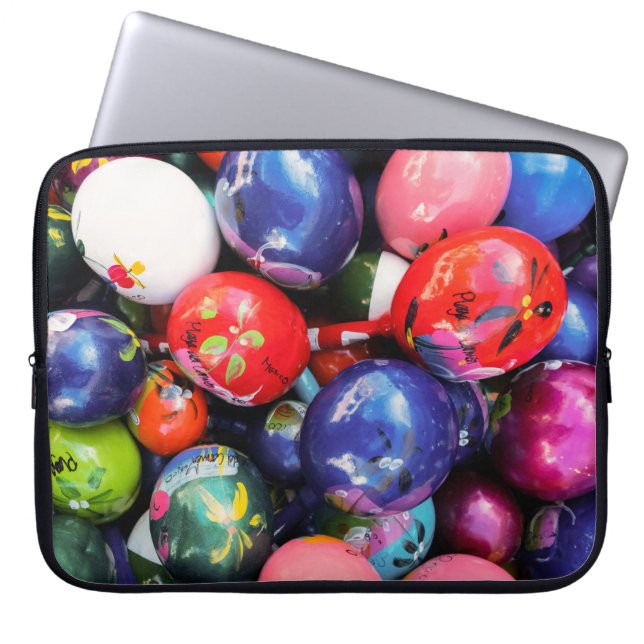 Maracas Laptopschutzhülle (Vorderseite)