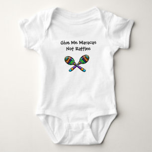 Maracas nicht rattert Baby-Shirt Baby Strampler