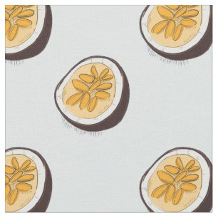 Maracuja Passionsfrucht Stoff