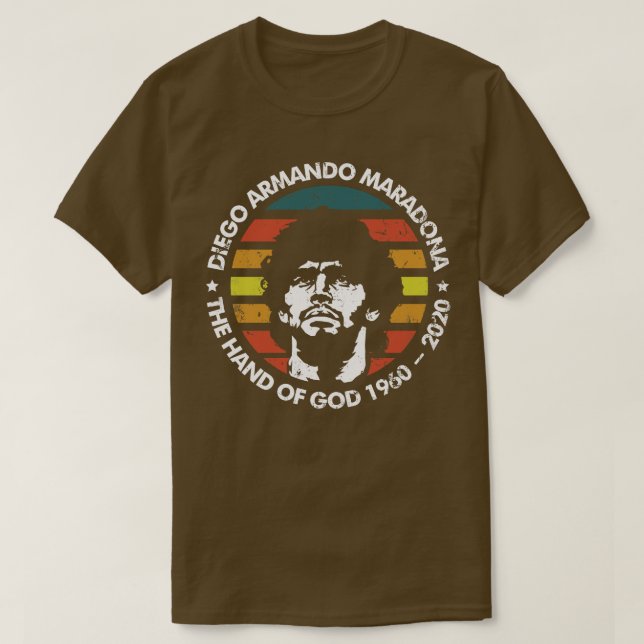 Maradona Die Hand Gottes T-Shirt (Design vorne)