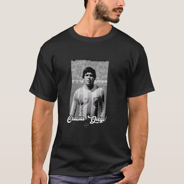 Maradona Gracias Diego Argentina T-Shirt (Vorderseite)