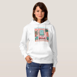Maraka schöne marokkanische Stadt Farbe Hoddie Hoodie