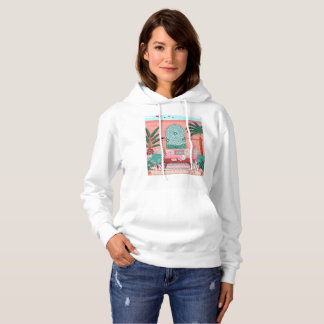 Maraka schöne marokkanische Stadt Farbe Hoddie Hoodie