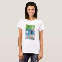 Marakech schöne marokkanische Stadtfarbe in Shirt