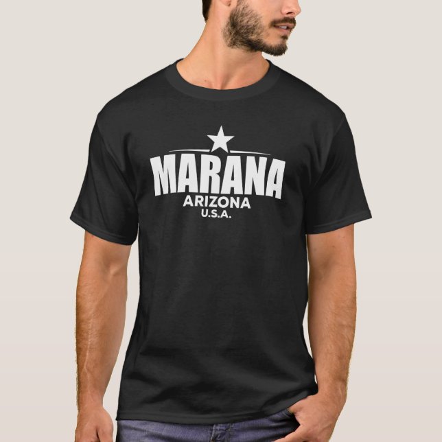 Marana Arizona Retro Vintage T-Shirt (Vorderseite)