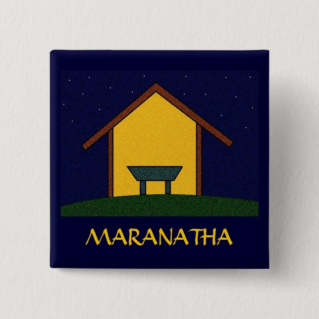 MARANATHA! BUTTON (Vorderseite)