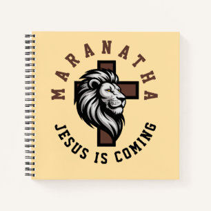 Maranatha Jesus kommt  Notizbuch