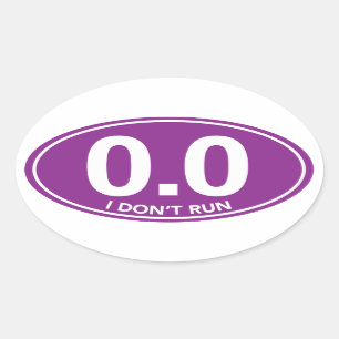 Marathon 0,0 lasse ich nicht den ovalen Aufkleber