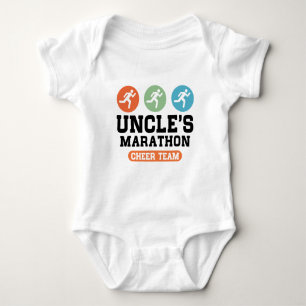 Marathon Cheer Team Onkels Baby Strampler