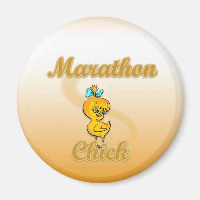 Marathon Chick Magnet (Vorne)