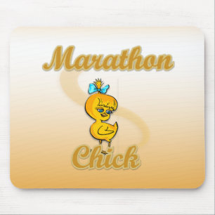 Marathon Chick Mousepad