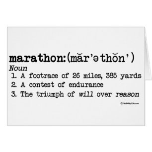 Marathon Defnition
