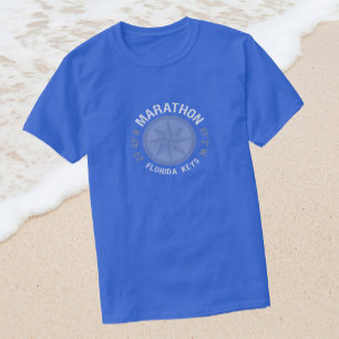 Marathon Florida befestigt Seebreitelänge T-Shirt